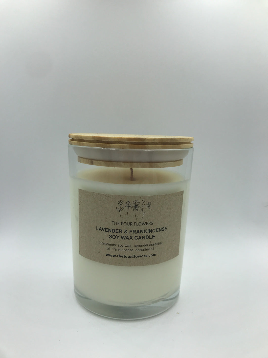 Lavender & Frankincense Soy Candle 500ml